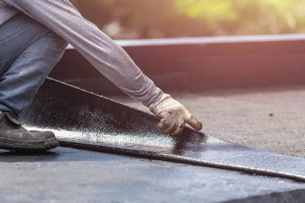Professional Emergency Waterproofing technician working in Whitestown, IN